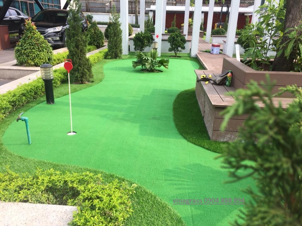 thiết kế thi công sân tập golf