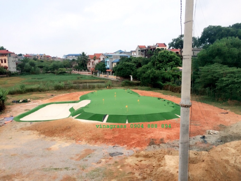 sân tập golf thái nguyên