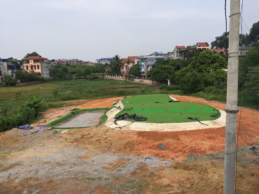 sân tập golf thái nguyên