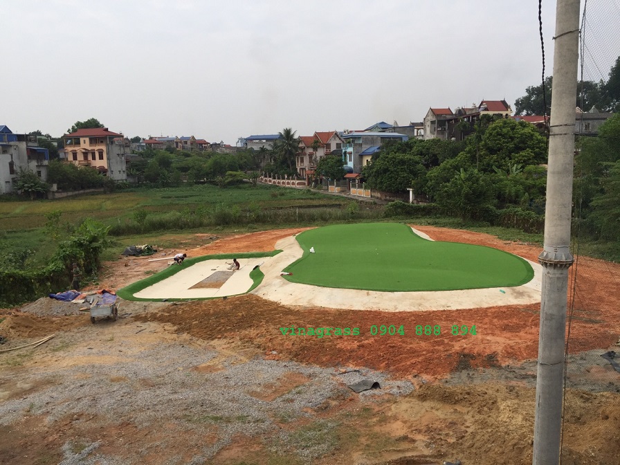 sân tập golf thái nguyên