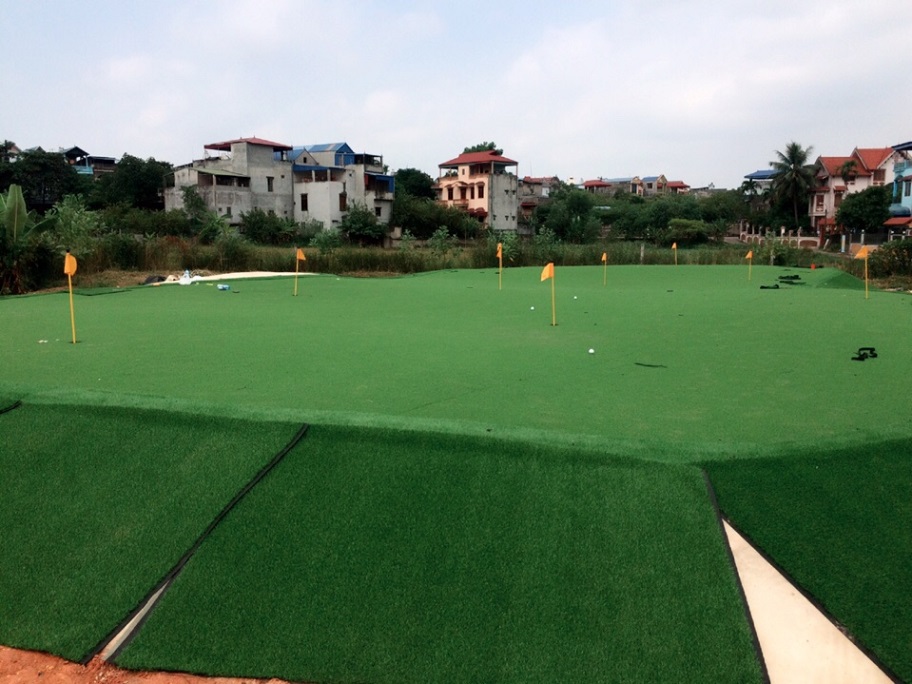 sân tập golf thái nguyên