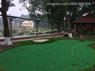 Sân tập golf Quân khu 2 Việt Trì